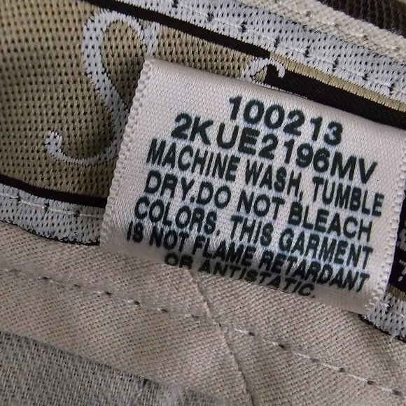 UniFirst Soft Twill Chino Flat Front Cotton Blend Gray Uniform Workwear Pants - Picture 8 of 9